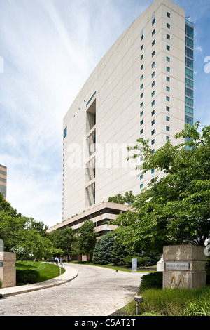 Miranova edificio situato a Columbus Ohio Foto Stock