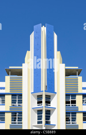 Art Deco di South Beach e a Miami Foto Stock