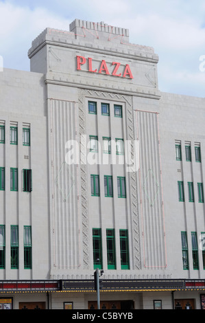 Il restaurato Plaza Cinema in Stockport Greater Manchester Regno Unito Foto Stock