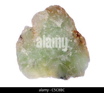 Nodulo Prehnite - inosilicate di calcio e di alluminio con la formula Ca2Al2. Foto Stock