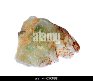 Nodulo Prehnite - inosilicate di calcio e di alluminio con la formula Ca2Al2. Foto Stock