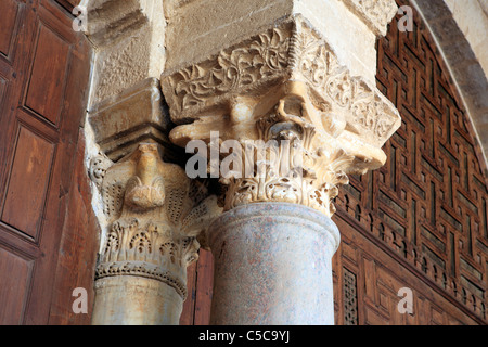 Grande Moschea (Sidi Oqba), Kairouan, Tunisia Foto Stock