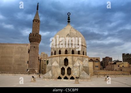 Dalla moschea di Al Azhar al Cairo, Egitto Foto Stock