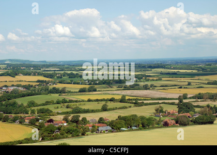 Wilmington South Downs East Sussex GB Foto Stock