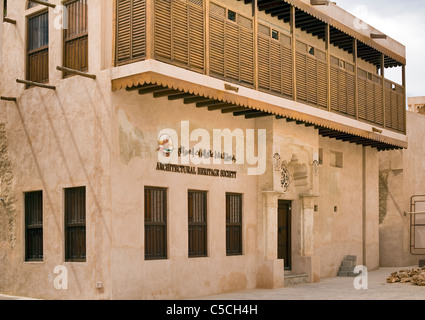 Il patrimonio architettonico la società uffici presso Sheikh Sayeed Al Maktoum, Al Shindagha, Dubai, UAE Foto Stock