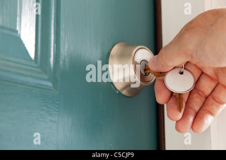 Bloccaggio della porta Foto Stock