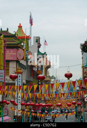 Chinatown di San Francisco Foto Stock