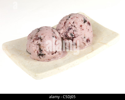 Cherry Garcia yogurt congelato Foto Stock