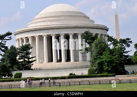 Thomas Jefferson Memorial Foto Stock