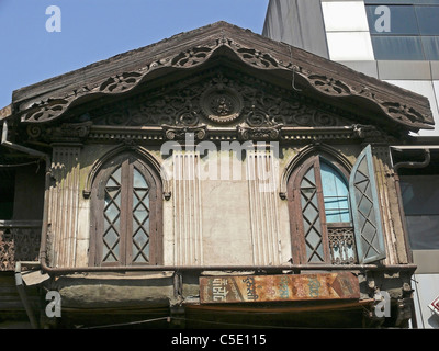 Casa molto vecchia di Pune, Maharashtra, India Foto Stock