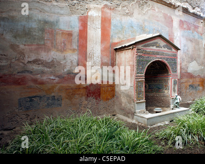 Pompei, la città romana ho BC - ho annuncio, Napoli, campania, Italy Foto Stock