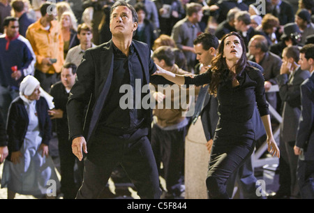 Angeli e demoni 2009 Columbia film con Tom Hanks e Ayelet Zurer Foto Stock