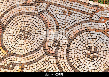 Necropoli mosaico di pneumatico ( Sour ), Sito Patrimonio Mondiale dell'UNESCO. Il Libano. Foto Stock