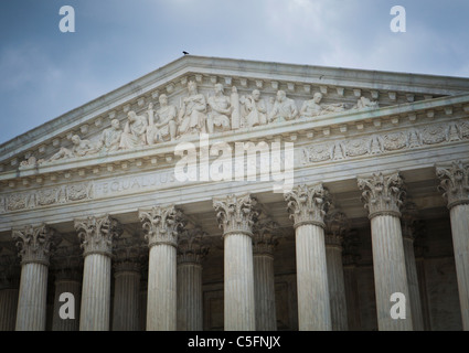 La Corte suprema degli Stati Uniti edificio a 1 Prima Strada, NE, Washington D.C., USA Foto Stock