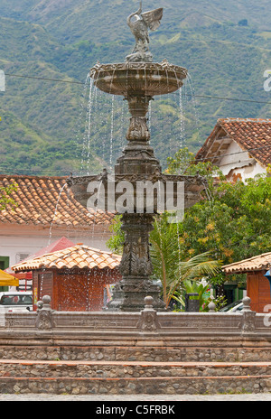 Plaza Mayor Juan de Corral Santa Fe de Antioquia, Colombia Foto Stock