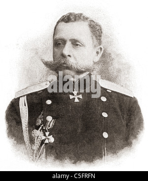 Paul von Rennenkampf, aka Pavel Rennenkampf Karlovich 1854 - 1918. Generale Russo. Foto Stock