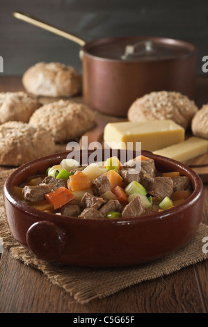 Cawl. Welsh stufato di agnello Foto Stock