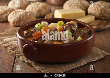 Cawl. Welsh stufato di agnello Foto Stock