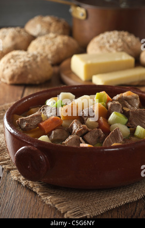 Cawl. Welsh stufato di agnello Foto Stock