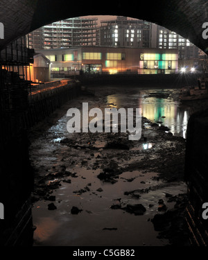 Laban Dance Center sul fiume Ravensbourne a Deptford Creek Foto Stock