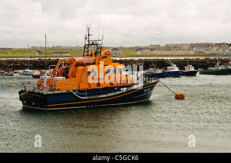 Portrush RNLI scialuppa di salvataggio RNLB William Gordon bava (17-30) Foto Stock