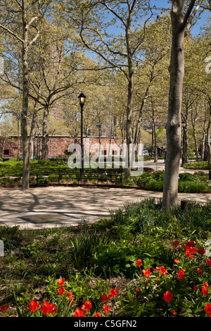 Castle Clinton nel Battery Park, New York Foto Stock