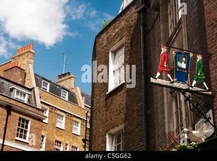 Due presidenti, tradizionale pub e ristorante, Whitehall, London, Regno Unito Foto Stock