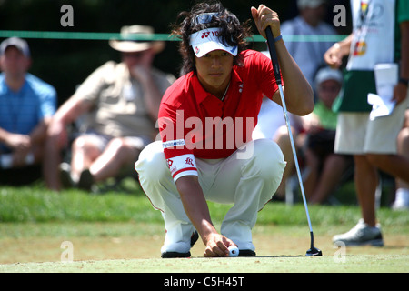 Ryo Ishikawa (JPN) durante il primo round di Arnold Palme il primo round di Arnold Palmer Invitational golf tournament. Foto Stock