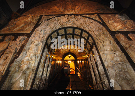 Monastero di Montserrat vicino a Barcelona Spagna Spain Foto Stock