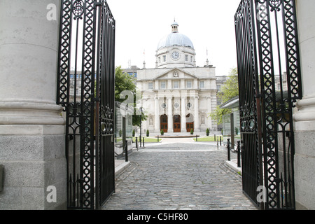 Gli edifici del governo di Dublino Irlanda Foto Stock