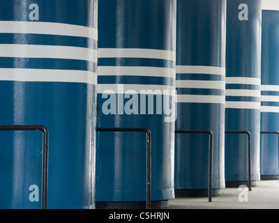 Dettagli della struttura dello Yankee Stadium di New York New York .. Foto Stock