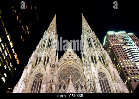 La Cattedrale di St Patrick, New York City, Foto Stock