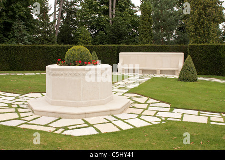 Oise Aisne Cimitero Americano vicino a Chateau Thierry Francia Foto Stock