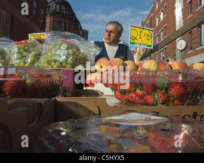 Newmarket produrre mercato nel centro di Boston, Massachussetts Foto Stock