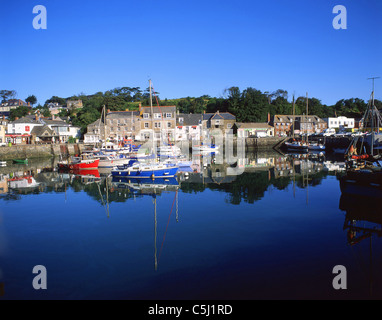 Padstow Harbour, Padstow, Cornwall, England, Regno Unito Foto Stock