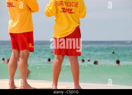 Surf bagnini di Bondi Beach Australia Foto Stock