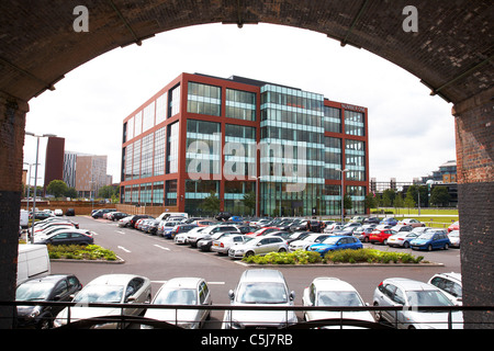 Il numero uno prima strada ufficio del consiglio a Manchester REGNO UNITO Foto Stock