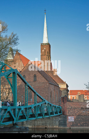 Dominsel Breslau | Wroclaw, isola a cupola Foto Stock