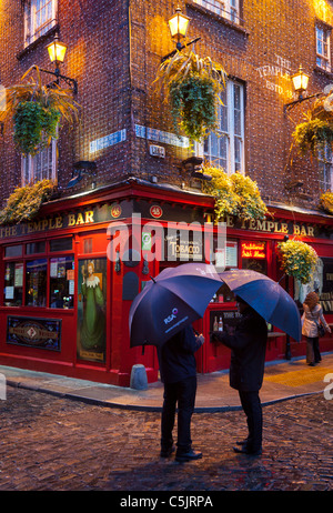 Pub Temple Bar di Dublino, Irlanda Foto Stock