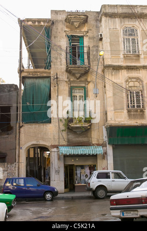 Vecchio edificio, Beirut, Libano Foto Stock