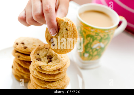 Piastra di biscotti Foto Stock