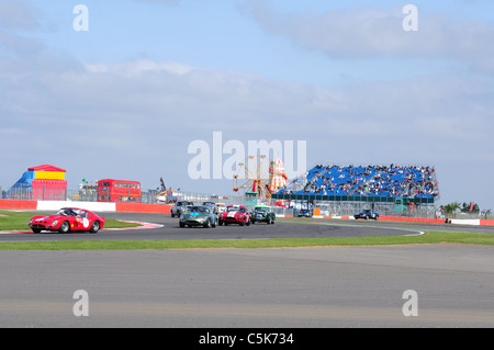 RAC Tourist Trophy per vetture storiche - Silverstone Classic Foto Stock