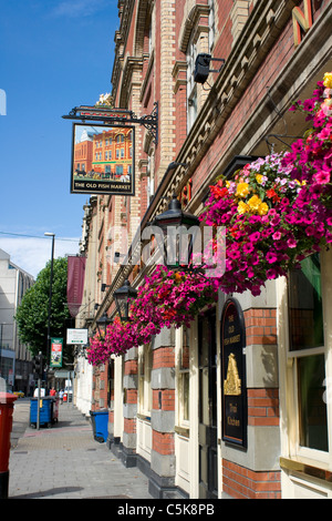 Tho vecchio mercato del pesce Pub Bristol Foto Stock