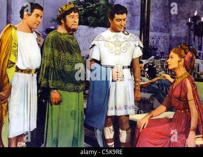 Quo vadis ? Anno: 1951 USA Robert Taylor, Deborah Kerr, Leo Genn e Peter Ustinov Direttore: Mervyn LeRoy Foto Stock