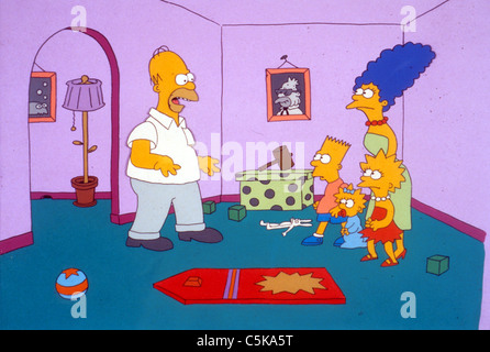 I Simpson serie TV 1989 - ???? Creato da Matt Groening animazione Foto Stock