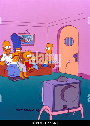 I Simpson serie TV 1989 - ???? Creato da Matt Groening animazione Foto Stock