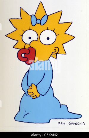 I Simpson serie TV 1989 - ???? Creato da Matt Groening animazione Foto Stock