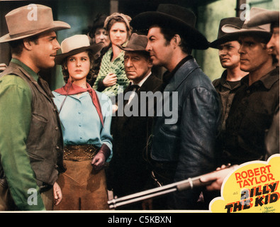 Billy the Kid Anno: 1941 USA Direttore: David Miller Robert Taylor , Brian Donlevy , Maria Howard Foto Stock