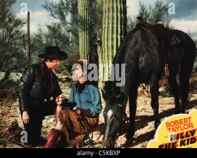 Billy the Kid Anno: 1941 USA Direttore: David Miller Robert Taylor , Maria Howard Foto Stock