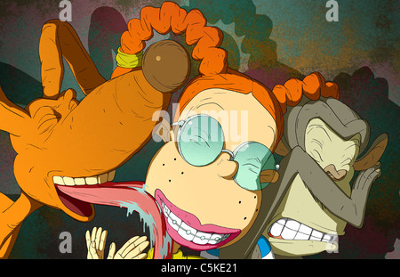 Rugrats Go Wild Anno: 2003 USA Direttore: Giovanni Ita Norton Virgien animazione Foto Stock